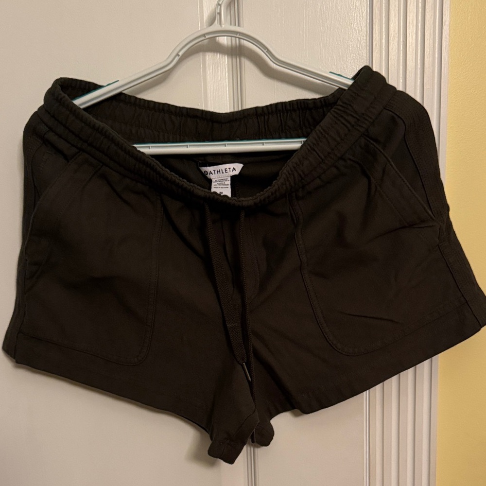 Athleta Women's dark gray/green Athletic Shorts